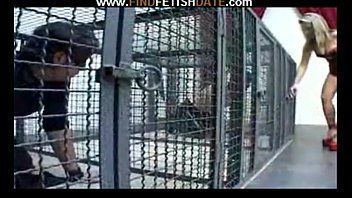 Males in cages femdom